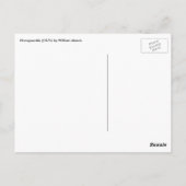 Honeysuckle von William Morris, Garden Blume Art Postkarte (Rückseite)