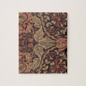 Honeysuckle von William Morris, Garden Blume Art Puzzle (Vertikal)