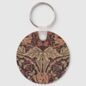 Honeysuckle von William Morris, Garden Blume Art Schlüsselanhänger (Vorderseite)