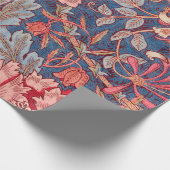 Honeysuckle, Wallpaper von William Morris Geschenkpapier (Ecke)