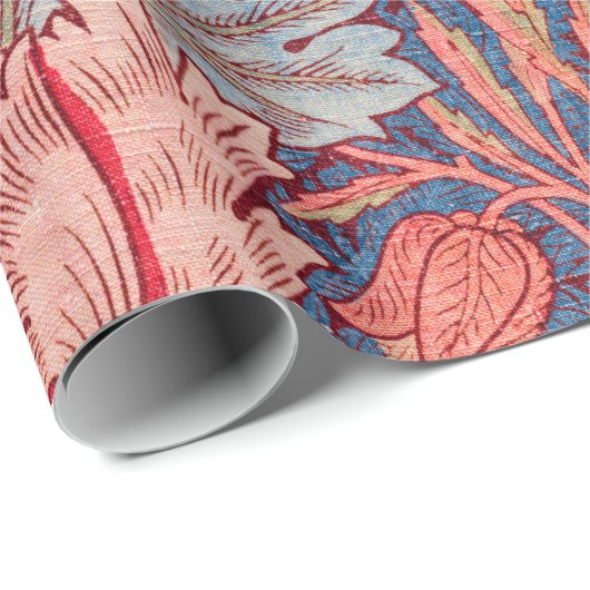 Honeysuckle, Wallpaper von William Morris Geschenkpapier (Rolleneckpunkt)