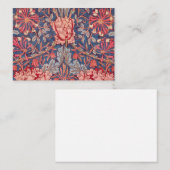 Honeysuckle, Wallpaper von William Morris Mitteilungskarte (Vorne/Hinten)