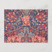 Honeysuckle, Wallpaper von William Morris Postkarte (Vorderseite)