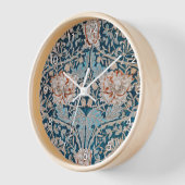 Honeysuckle, William Morris Clock Uhr (Winkel)