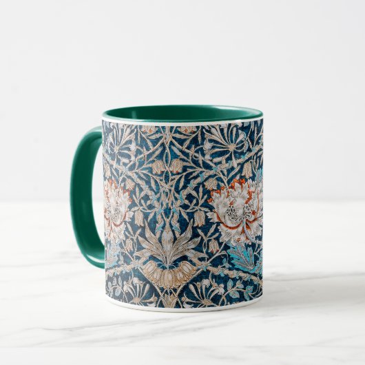 Honeysuckle, William Morris Coffee Tasse (Vorderseite Links)