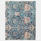Honeysuckle, William Morris Fleecedecke (Vorderseite)