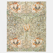 Honeysuckle, William Morris Fleecedecke (Vorderseite)