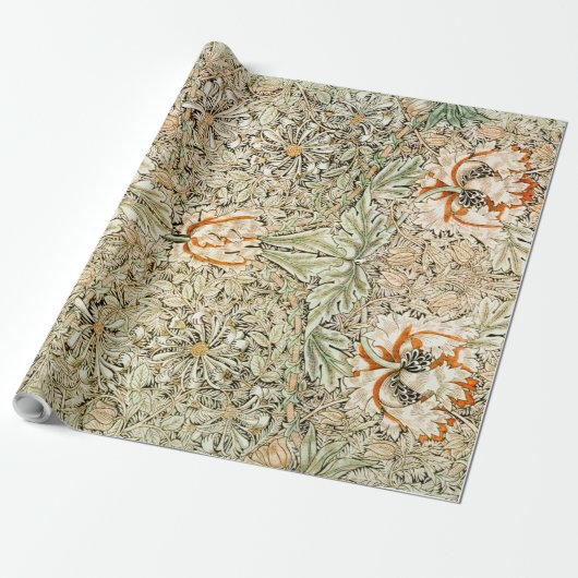 Honeysuckle, William Morris Geschenkpapier (Ungerollt)