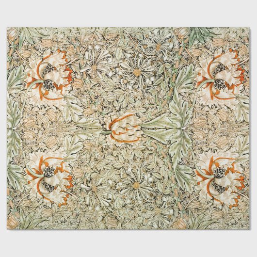 Honeysuckle, William Morris Geschenkpapier (Flach)