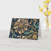 Honeysuckle, William Morris Karte (Gelbe Blume)