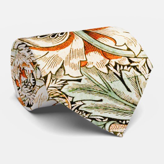 Honeysuckle, William Morris Krawatte (Gerollt)