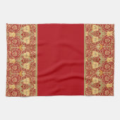 Honeysuckle William Morris Küchentuch (Horizontal)