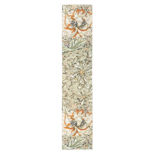 Honeysuckle, William Morris Kurzer Tischläufer (Vorderseite)