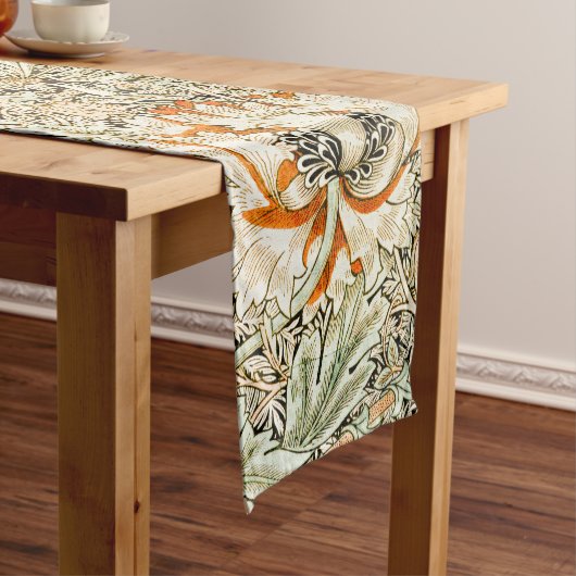 Honeysuckle, William Morris Kurzer Tischläufer (Beispiel)