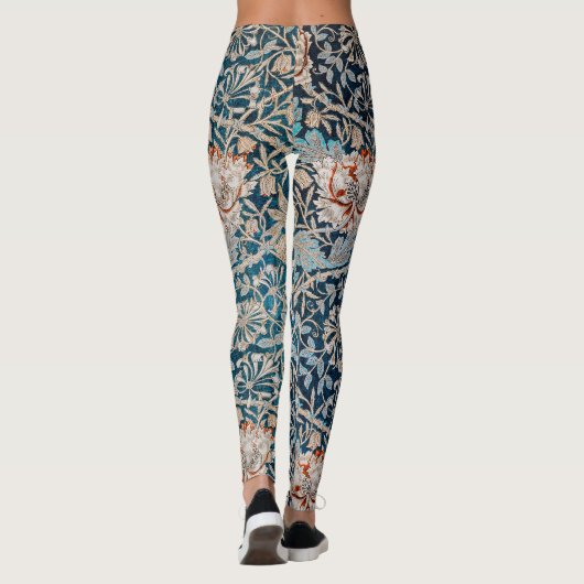 Honeysuckle, William Morris Leggings (Rückseite)