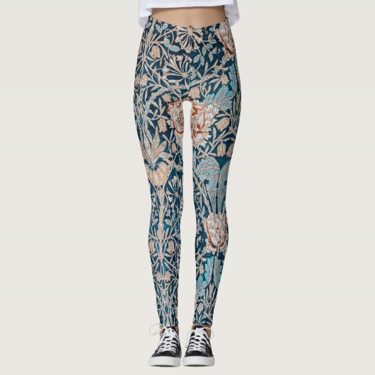 Honeysuckle, William Morris Leggings (Vorderseite)