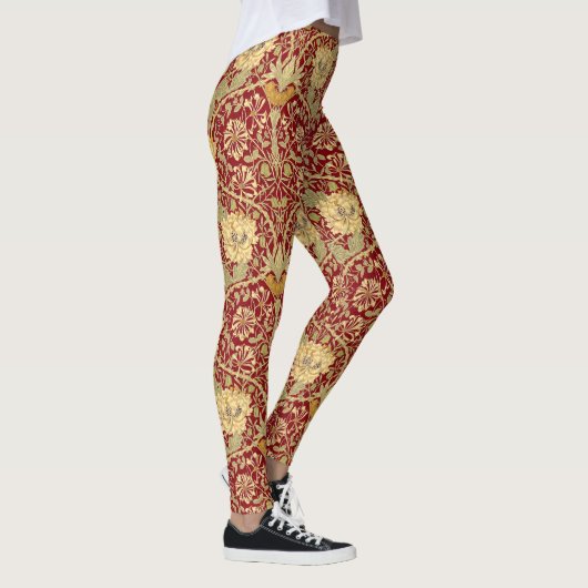 Honeysuckle William Morris Leggings (Rechts)