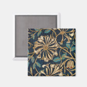 Honeysuckle, William Morris Magnet (Vorderseite/Rückseite)