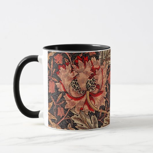 Honeysuckle William Morris Pattern Tasse (Links)