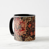 Honeysuckle William Morris Pattern Tasse (Vorderseite Links)