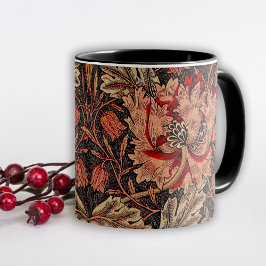 Honeysuckle William Morris Pattern Tasse
