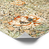 Honeysuckle, William Morris Poster (Ecke)