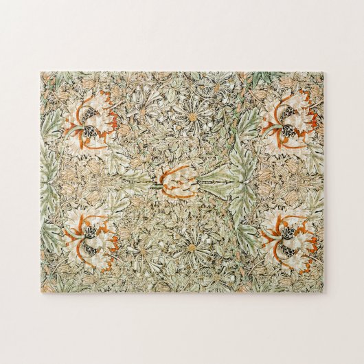 Honeysuckle, William Morris Puzzle (Horizontal)