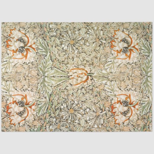 Honeysuckle, William Morris Seidenpapier (Vorderseite)