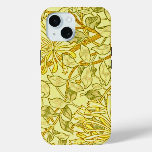 Honeysuckle Yellow von William Morris Case-Mate iPhone Hülle (Rückseite)