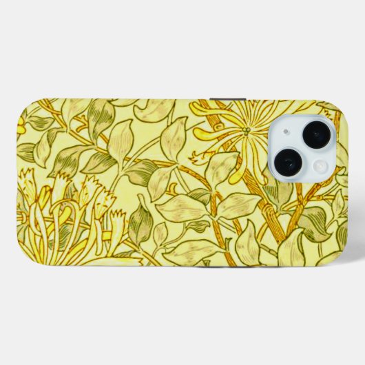 Honeysuckle Yellow von William Morris Case-Mate iPhone Hülle (Rückseite (Horizontal))