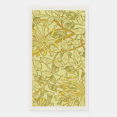 Honeysuckle Yellow von William Morris Serviette (Vorderseite)