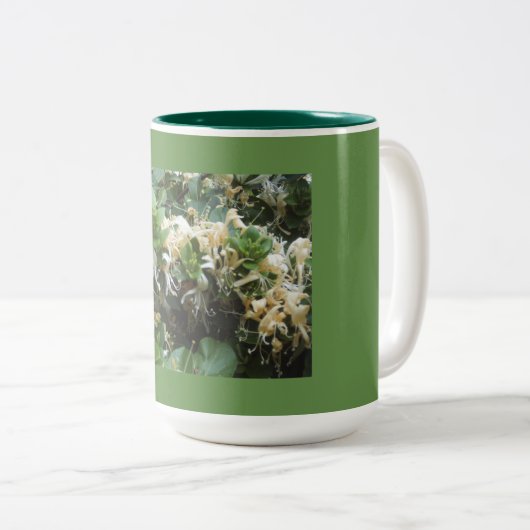 Honeysuckle Zweifarbige Tasse (VorderseiteRechts)
