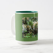 Honeysuckle Zweifarbige Tasse (Vorderseite Links)
