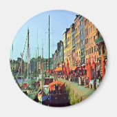 HONFLEUR - Andocken - Ansicht Magnet (Vorne)