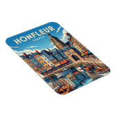 Honfleur Frankreich Magnet (Rechte Seite)