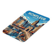 Honfleur Frankreich Magnet (Linke Seite)
