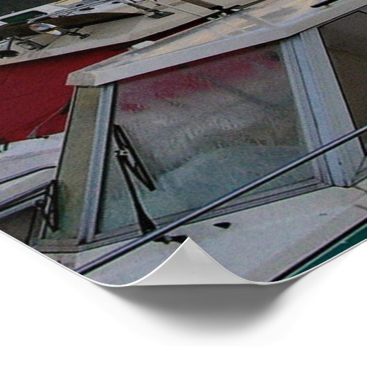 Honfleur, Frankreich Poster (Ecke)