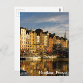 Honfleur, Frankreich Postkarte (Vorne/Hinten)