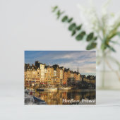 Honfleur, Frankreich Postkarte (Stehend Vorderseite)