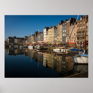 Honfleur Harbour, Frankreich Poster
