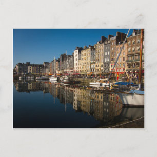 Honfleur Harbour Postkarte