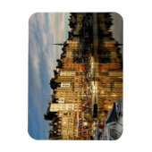 Honfleur, in der Nähe der Normandie in Frankreich Magnet (Vertikal)