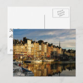 Honfleur, in der Nähe der Normandie in Frankreich Postkarte (Vorne/Hinten)
