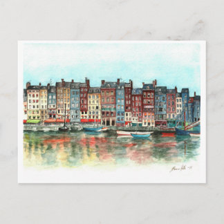 Honfleur Postkarte