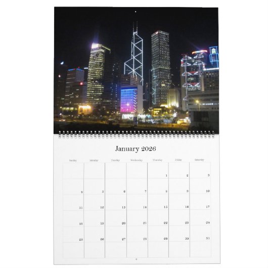 hong kong 2025 groß kalender (Jan 2026)