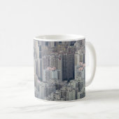 Hong Kong Apartment Gebäude Pattern Kaffeetasse (VorderseiteRechts)