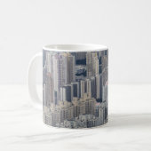 Hong Kong Apartment Gebäude Pattern Kaffeetasse (Vorderseite Links)