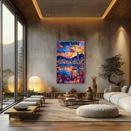 Hong Kong: Asia's World City - Colores Urbanos Poster