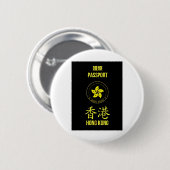 Hong Kong-Autonomie-Bewegungs-Pass Button (Vorne & Hinten)