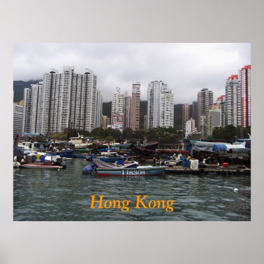 Hong Kong Bay Poster (Vorne)
